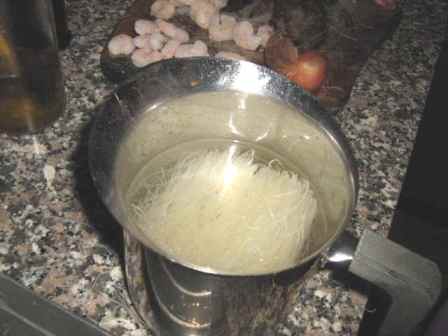 cottura spaghetti di riso