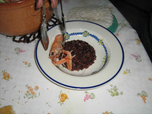 come servire la moqueca conil riso all'aglio